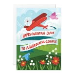 Plane Wedding Greeting Card