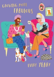 Fab Every Year Birthday Greeting Card