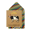 Cow Milk Birthday Card 