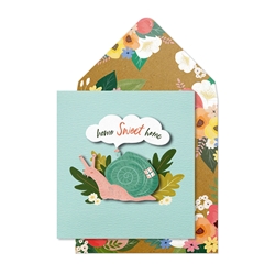 Snail New Home Card 