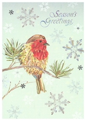 Birds Christmas Card Christmas