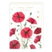 Poppies Sympathy Card - MO8578X1