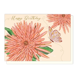 Flower Birthday Card 