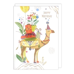 Camel Birthday Card 