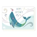 Whale Birthday Card - MO9406X1