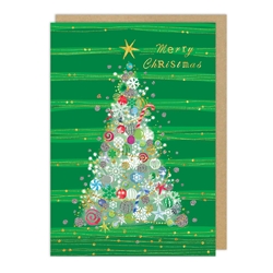 Tree Candy Christmas Card Christmas