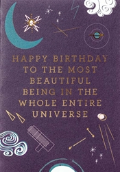 Whole Universe Birthday Card 