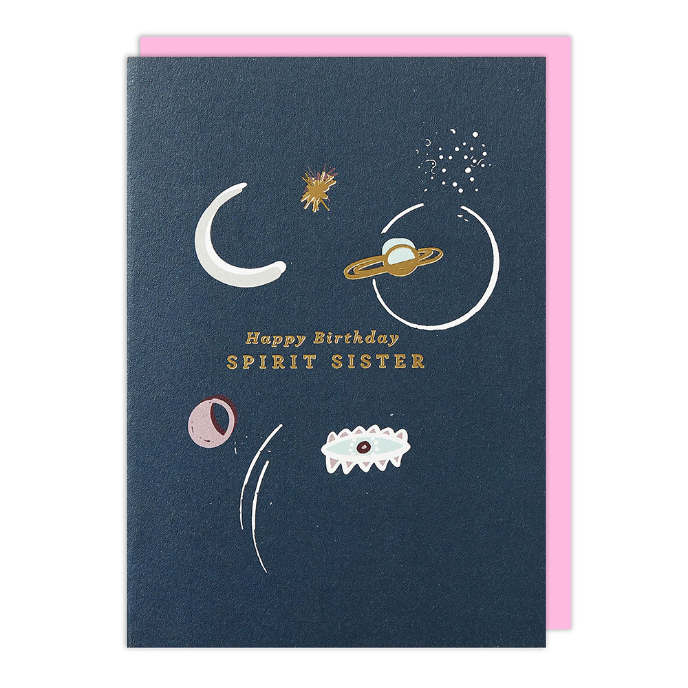 Spirit Sister Birthday Card 