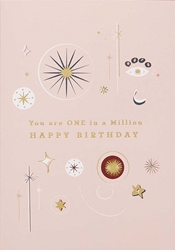 One Million - Birthday Card 