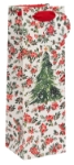 Christmas Woodland Wine Bottle Gift Bag