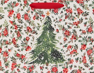 Christmas Woodland Short Gift Bag