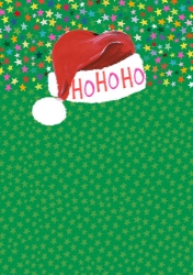 Ho Ho Ho Greeting Card