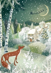 Fox & Village Boxed Cards
