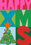 Happy Xmas Greeting Card