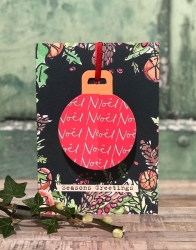 Noel Ornament Greeting Card