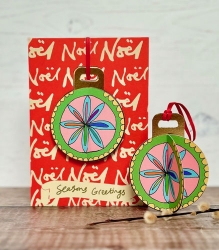 Season Greetings Ornament Greeting Card