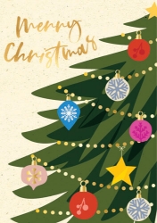 Xmas Tree Greeting Card