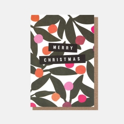Holly Berries Greeting Card