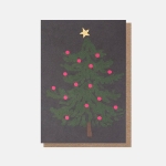 Tree And Ornament Greeting Card