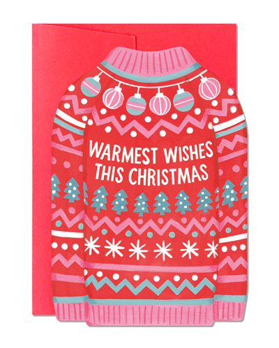Christmas Sweater Greeting Card