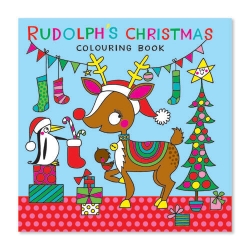 Rudolph Xmas Coloring Book