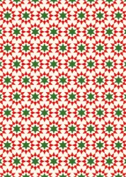 Geo Stars Sheet Wrap