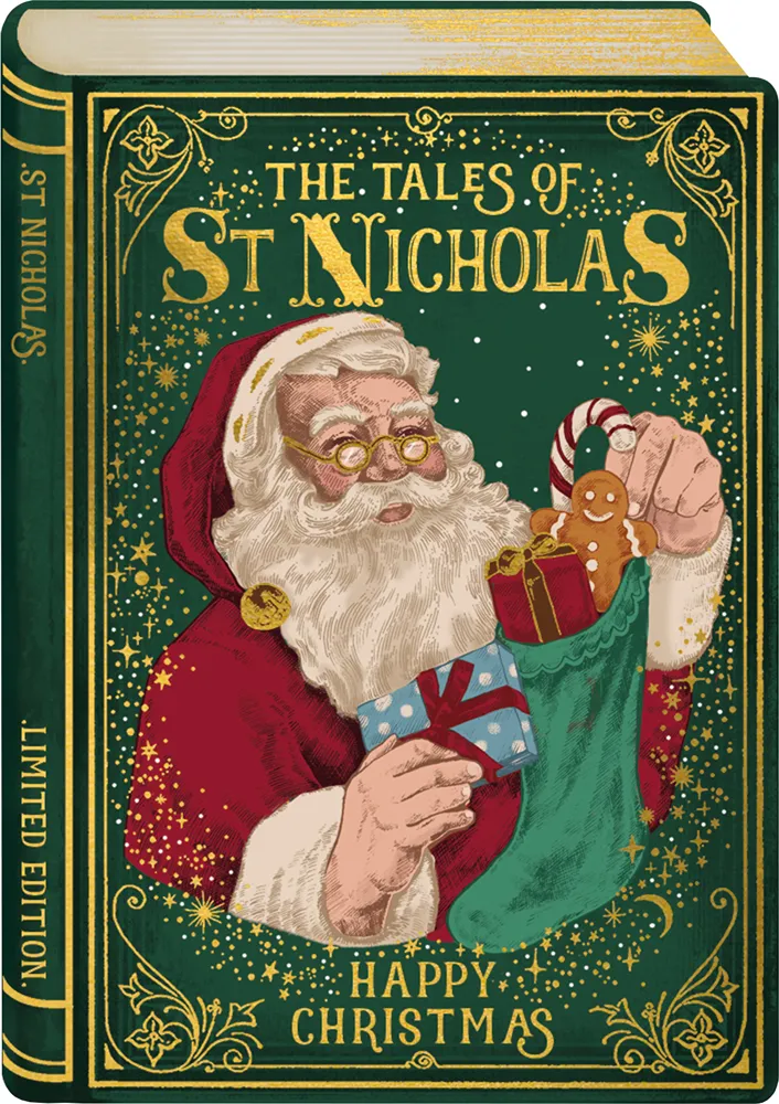 Tales St. Nick Christmas Card