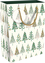 Festive Trees Large Gift Bag