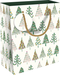 Festive Trees Medium Gift Bag