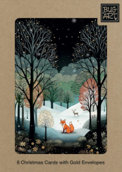 Winter Fox Boxed Christmas Cards
