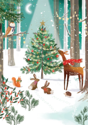 Forest Friends Christmas Card