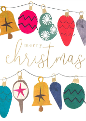 Christmas Ornaments Boxed Cards