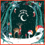 Woodland Advent Christmas Card