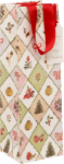 Winter Weave Bottle Gift Bag