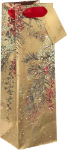 Winter Gild Bottle Gift Bag