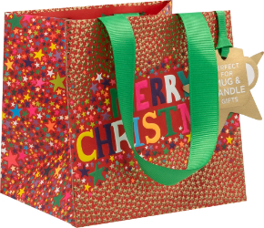 Short Winter Small Gift Bag
