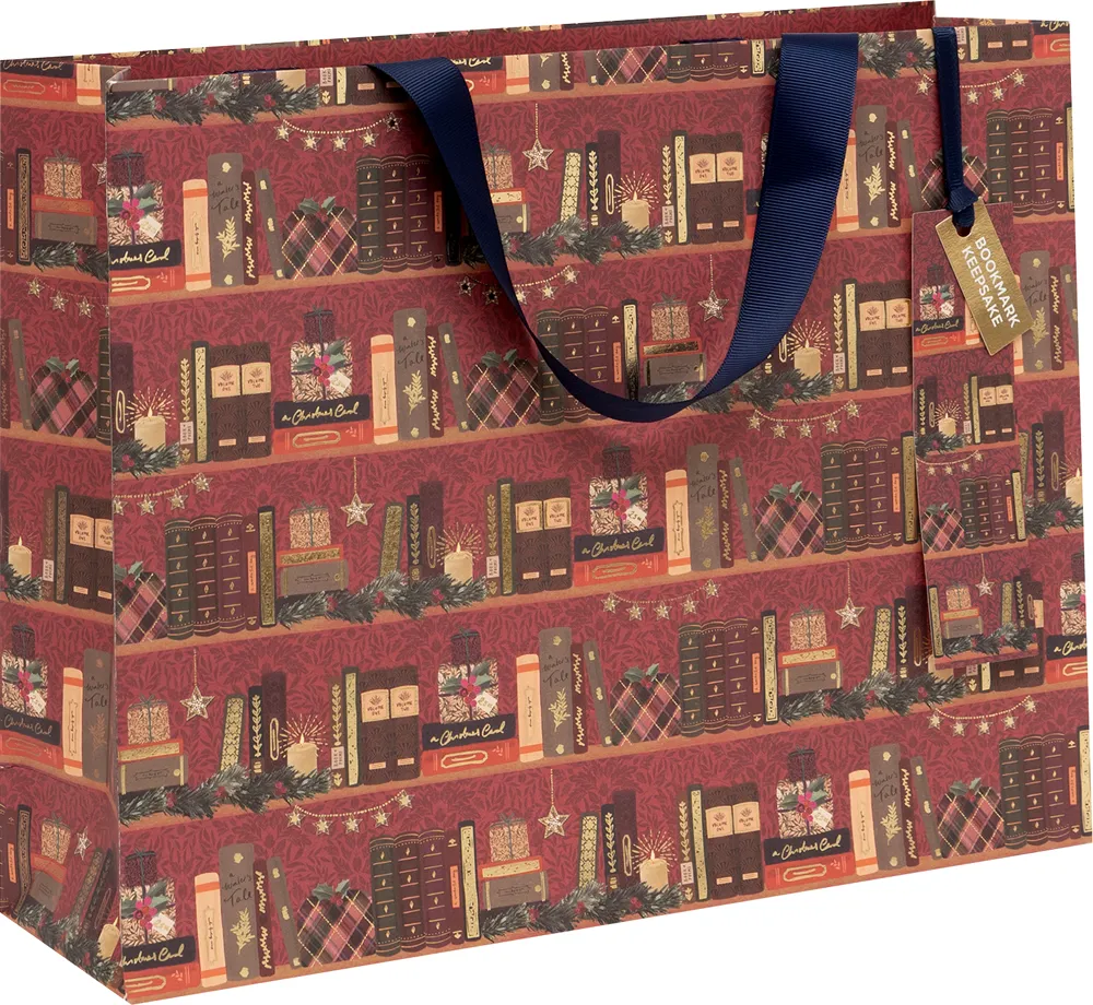 Christmas Tales Large Landscape Gift Bag