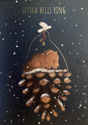 Sleigh Bells Christmas Card