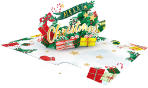 3D Merry Christmas Greeting Card