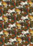 Stack of Books Sheet Wrap