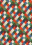 Harlequin Stars Sheet Wrap