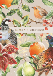 Partridge Pear Christmas Card