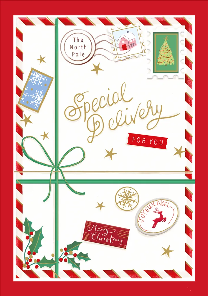 Special Letter Christmas Card