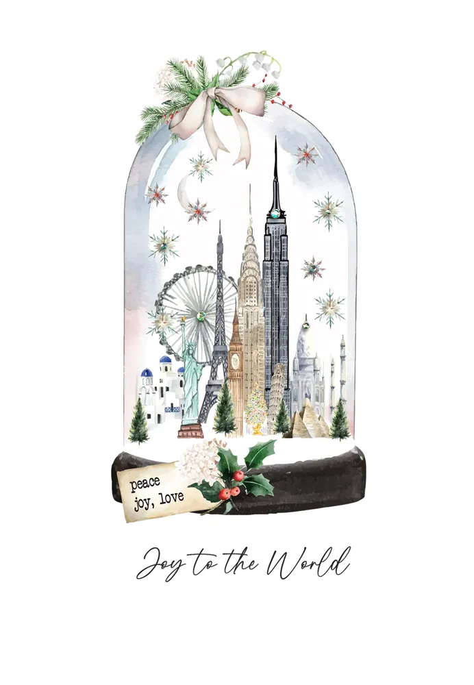 Cities Christmas Card