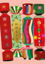 Christmas Crackers Christmas Card