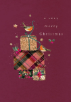 Gift Stack Christmas Card