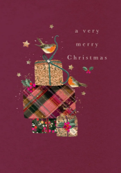 Gift Stack Christmas Card