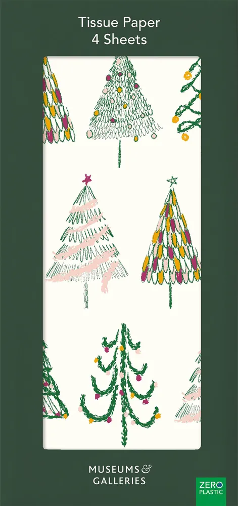 Festive Trees Tissue Paper