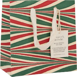 Marble Festive Small Gift Bag