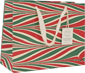 Marble Festive Medium Gift Bag